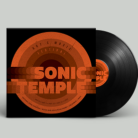 sonic temple vinyl cover mockup